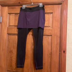 Athleta medium skirt with leggings attached